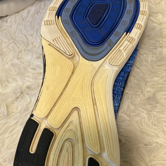 NIKE LUNARGLIDE 7 Mens size 15 747355-402 Blue - Picture 6 of 7